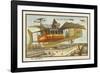 Catching the Paris-Bordeaux Airbus-Jean Marc Cote-Framed Photographic Print