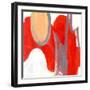 Catching the Tempo Orange II-Lanie Loreth-Framed Art Print