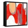 Catching the Tempo Orange II-Lanie Loreth-Framed Stretched Canvas