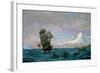 Catching Whales, 1875-J.E. Carl Rasmussen-Framed Giclee Print