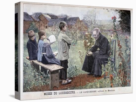 Catechism, 1898-L Meunier-Stretched Canvas