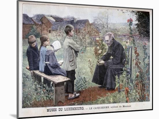 Catechism, 1898-L Meunier-Mounted Giclee Print
