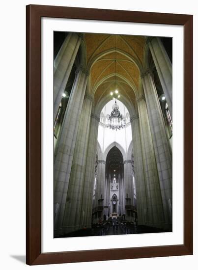 Catedral da Se, Sao Paulo, Brazil, South America-Yadid Levy-Framed Photographic Print