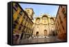 Catedral De Granada, Granada, Andalucia, Spain-Carlo Morucchio-Framed Stretched Canvas