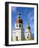 Catedral De La Asuncion on Parque Cespedes, Santiago De Cuba, Cuba, West Indies, Central America-R H Productions-Framed Photographic Print