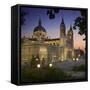 Catedral De Nuestra Senora De La Almudena-Jon Hicks-Framed Stretched Canvas