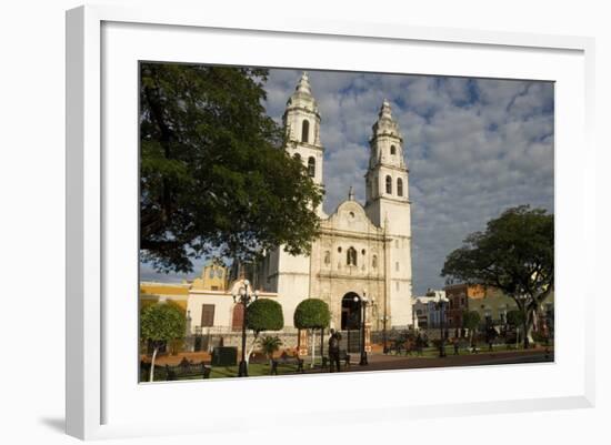 Catedral De Nuestra Senora De La Purisima Concepcion, Campeche, Mexico, North America-Tony Waltham-Framed Photographic Print