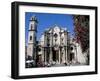 Catedral De San Cristobal, Old Havana, Havana, Cuba, West Indies, Central America-R H Productions-Framed Photographic Print