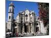 Catedral De San Cristobal, Old Havana, Havana, Cuba, West Indies, Central America-R H Productions-Mounted Photographic Print