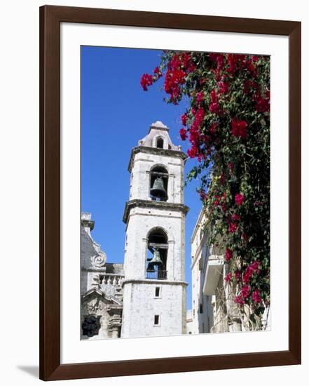 Catedral De San Cristobal, Old Havana, Havana, Cuba, West Indies, Central America-R H Productions-Framed Photographic Print