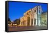 Catedral Primada De America and Parque Colon-Massimo Borchi-Framed Stretched Canvas
