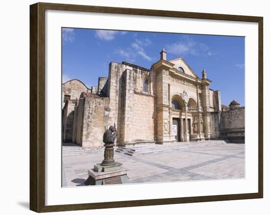 Catedral Primada De America, Zona Colonial, Santo Domingo, Dominican Republic-Christian Kober-Framed Photographic Print