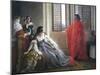 Caterina Cornaro Receives News of Deposition of Queen of Cyprus, 1842-Francesco Hayez-Mounted Giclee Print