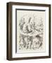 Caterpillar Alice and the Caterpillar-John Tenniel-Framed Photographic Print