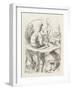 Caterpillar Alice and the Caterpillar-John Tenniel-Framed Photographic Print