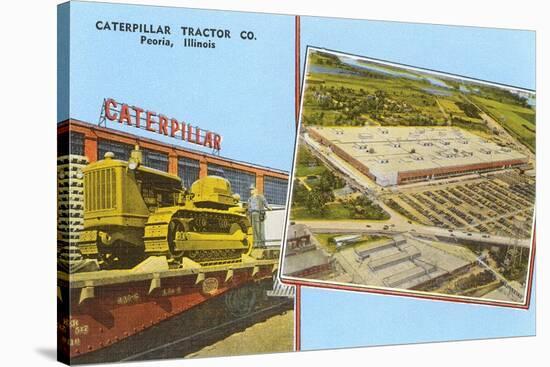 Caterpillar Tractor Company, Peoria, Illinois-null-Stretched Canvas