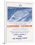 Catford Stadium Advertisement-null-Framed Art Print