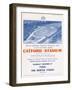 Catford Stadium Advertisement-null-Framed Art Print