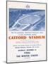 Catford Stadium Advertisement-null-Mounted Art Print