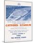 Catford Stadium Advertisement-null-Mounted Art Print