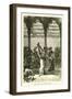 Cathacks or Male Dancers of Bhopal-null-Framed Giclee Print