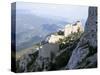 Cathar Castle of Peyrepertuse, Between Carcassonne and Perpignan, France-Richard Ashworth-Stretched Canvas