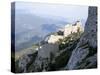 Cathar Castle of Peyrepertuse, Between Carcassonne and Perpignan, France-Richard Ashworth-Stretched Canvas