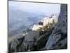 Cathar Castle of Peyrepertuse, Between Carcassonne and Perpignan, France-Richard Ashworth-Mounted Photographic Print