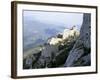 Cathar Castle of Peyrepertuse, Between Carcassonne and Perpignan, France-Richard Ashworth-Framed Photographic Print