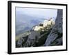 Cathar Castle of Peyrepertuse, Between Carcassonne and Perpignan, France-Richard Ashworth-Framed Photographic Print