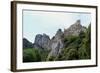 Cathar Castle Peyrepertuse in South of France-Marilyn Dunlap-Framed Art Print