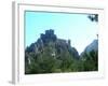 Cathar Castle Puilaurens-Marilyn Dunlap-Framed Art Print