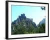 Cathar Castle Puilaurens-Marilyn Dunlap-Framed Art Print