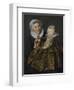 Catharina Hooft with Her Nurse, C.1619-20-Frans Hals-Framed Giclee Print