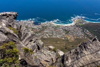 South Africa, Cape Town, View from the Table Mountain
