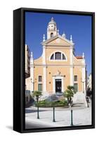 Cathedral, Ajaccio, Corsica, France, Mediterranean, Europe-Markus Lange-Framed Stretched Canvas