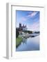 Cathedral, Albrechtsburg and River Elbe, Meissen, Saxony, Germany-Ian Trower-Framed Photographic Print