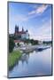 Cathedral, Albrechtsburg and River Elbe, Meissen, Saxony, Germany-Ian Trower-Mounted Photographic Print