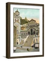 Cathedral, Amalfi, Italy-null-Framed Art Print