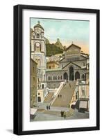 Cathedral, Amalfi, Italy-null-Framed Art Print