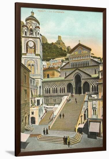 Cathedral, Amalfi, Italy-null-Framed Art Print