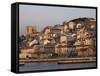 Cathedral and Alfama District at Dawn, Lisbon, Portugal, Europe-Rolf Richardson-Framed Stretched Canvas