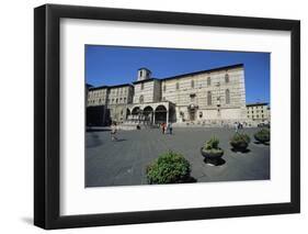 Cathedral and Fontana Maggiore, Piazza Iv Novembre, Perugia, Umbria, Italy-Geoff Renner-Framed Photographic Print