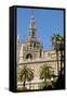 Cathedral and Giralda, Seville, UNESCO World Heritage Site, Andalusia, Spain, Europe-Guy Thouvenin-Framed Stretched Canvas