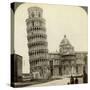 Cathedral and Leaning Tower of Pisa, Italy-Underwood & Underwood-Stretched Canvas