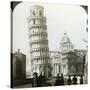 Cathedral and Leaning Tower of Pisa, Italy-Underwood & Underwood-Stretched Canvas