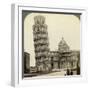 Cathedral and Leaning Tower of Pisa, Italy-Underwood & Underwood-Framed Photographic Print