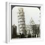 Cathedral and Leaning Tower of Pisa, Italy-Underwood & Underwood-Framed Photographic Print