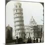 Cathedral and Leaning Tower of Pisa, Italy-Underwood & Underwood-Mounted Photographic Print