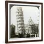 Cathedral and Leaning Tower of Pisa, Italy-Underwood & Underwood-Framed Photographic Print